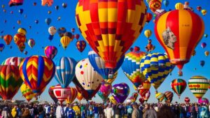 Globo aerostático en Albuquerque