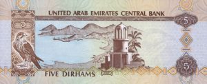 Moneda en Dubai Dirham