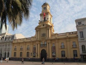 Exterior del museo Histórico Nacional de Santiago de Chile