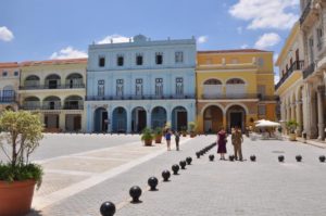 La Plaza Vieja de La Habana
